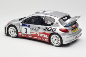 Peugeot 206 WRC #3 G. Panizzi / H. Panizzi Rally Tour de Corse 2002 Otto 1:18 OT1085 Resin - image 5 of 6