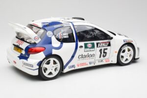 Peugeot 206 WRC G. Panizzi / H. Panizzi Tour de Corse 1999 Otto 1:12 G081 Resin - image 2 of 6