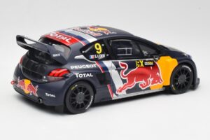 Peugeot 208 WRX #9 S. Loeb World RX of Belgium 2018 Otto 1:18 OT455 Resin - image 2 of 6