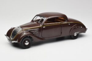 Peugeot 402 Eclipse Chocolate Norev 1:18 184873 Diecast - image 4 of 12