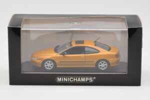 Peugeot 406 Coupe Gold Metallic Minichamps 1:43 430112628 Diecast - image 4 of 4
