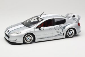 Peugeot 407 Racing Silver Solido 1:18 90642 Diecast