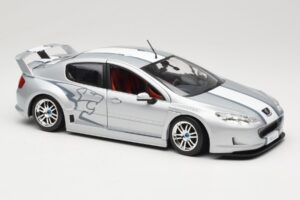 Peugeot 407 Racing Silver Solido 1:18 90642 Diecast - image 6 of 8
