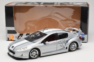 Peugeot 407 Racing Silver Solido 1:18 90642 Diecast - image 8 of 8