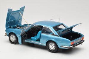 Peugeot 504 Coupe Blue Norev 1:18 184755 Diecast - image 5 of 8