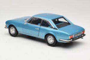 Peugeot 504 Coupe Blue Norev 1:18 184755 Diecast - image 7 of 8
