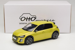 Peugeot E-208 GT Jaune Agueda Otto 1:18 OT1164 Resin - image 6 of 6