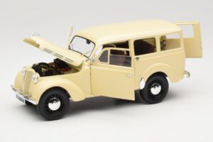 Peugeot Partner Moka Brown Norev 1:18 184894 Diecast - image 2 of 8