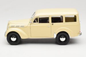 Peugeot Partner Moka Brown Norev 1:18 184894 Diecast - image 4 of 8