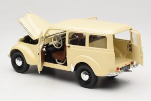 Peugeot Partner Moka Brown Norev 1:18 184894 Diecast - image 5 of 8