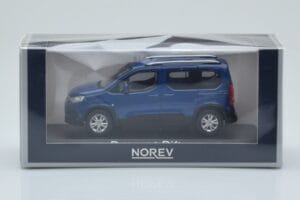 Peugeot Rifter Blue Norev 1:43 479061 Diecast - image 4 of 4