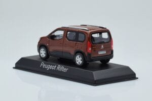 Peugeot Rifter Copper Metallic Norev 1:43 479060 Diecast - image 3 of 4