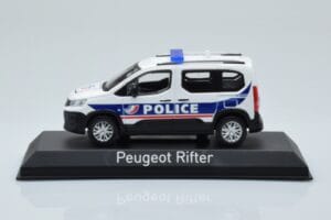 Peugeot Rifter Police Nationale White Norev 1:43 479065 Diecast