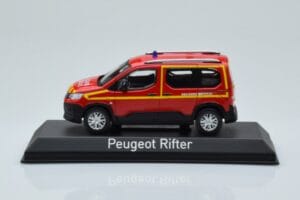 Peugeot Rifter Pompiers Secours Medical Red Norev 1:43 479070 Diecast