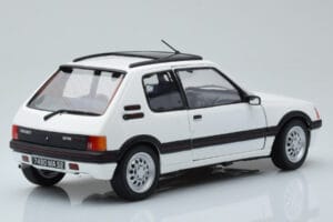 Peugeot 205 GTi 1.6 White Norev 1:18 184849 Diecast - image 3 of 8