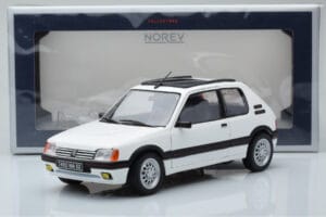 Peugeot 205 GTi 1.6 White Norev 1:18 184849 Diecast - image 8 of 8