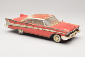 Plymouth Fury Red Christine Dirty Version Auto World 1:18 AWSS119/06 Diecast - image 6 of 8