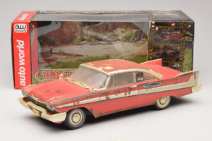 Plymouth Fury Red Christine Dirty Version Auto World 1:18 AWSS119/06 Diecast - image 8 of 8