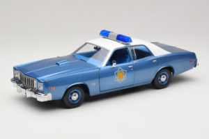Plymouth Fury Police Pursuit Smokey and the Bandit GreenLight 1:18 19044 Diecast