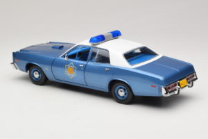 Plymouth Fury Police Pursuit Smokey and the Bandit GreenLight 1:18 19044 Diecast - image 7 of 8