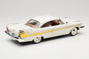 Plymouth Fury White Anson 1:18 30398 Diecast - image 3 of 8
