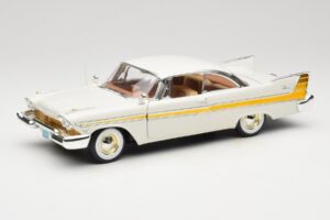 Plymouth Fury White Anson 1:18 30398 Diecast