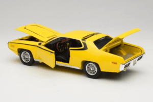 Plymouth Satellite Daisy Dukes of Hazzard Auto World 1:18 AWSS105/06 Diecast - image 5 of 8