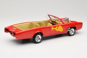 Pontiac GTO Monkeemobile Red ERTL 1:18 33150 Diecast - image 3 of 8