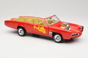 Pontiac GTO Monkeemobile Red ERTL 1:18 33150 Diecast - image 6 of 8