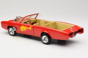 Pontiac GTO Monkeemobile Red ERTL 1:18 33150 Diecast - image 7 of 8