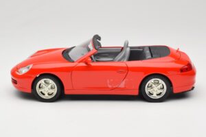 Porsche 911 996 Cabriolet Red Mira 1:18 06930 Diecast - image 4 of 8