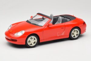Porsche 911 996 Cabriolet Red Mira 1:18 6930 Diecast