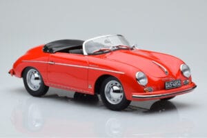Porsche 356 Speedster Red Norev 1:18 187461 Diecast - image 4 of 6