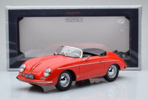 Porsche 356 Speedster Red Norev 1:18 187461 Diecast - image 6 of 6