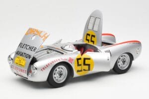 Porsche 550-1500 RS Spyder #55 H. Herrmann Carrera Panamericana 1954 AUTOart 1:18 85470 Diecast - image 2 of 8