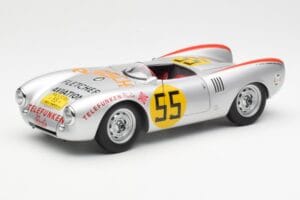 Porsche 550-1500 RS Spyder #55 H. Herrmann Carrera Panamericana 1954 AUTOart 1:18 85470 Diecast