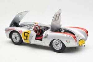 Porsche 550-1500 RS Spyder #55 H. Herrmann Carrera Panamericana 1954 AUTOart 1:18 85470 Diecast - image 5 of 8