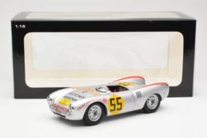Porsche 550-1500 RS Spyder #55 H. Herrmann Carrera Panamericana 1954 AUTOart 1:18 85470 Diecast - image 8 of 8