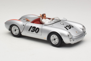 Porsche 550 A Spyder Little Bastard James Dean Schuco 1:18 450033200 Diecast - image 6 of 8