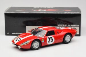 Porsche 904 GTS #35 H. Muller 24 Hours of Le Mans 1964 Minichamps 1:18 180646735 Diecast - image 8 of 8