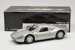 Porsche 904 GTS Silver Minichamps 1:18 180067722 Diecast - image 8 of 8