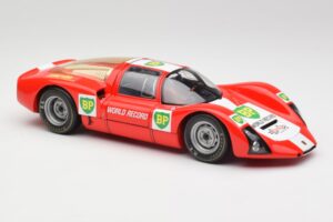 Porsche 906E BP World Record Runs Monza 1967 Minichamps 1:18 100676100 Diecast - image 6 of 8