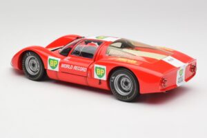 Porsche 906E BP World Record Runs Monza 1967 Minichamps 1:18 100676100 Diecast - image 7 of 8