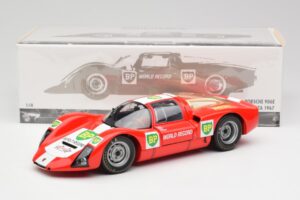Porsche 906E BP World Record Runs Monza 1967 Minichamps 1:18 100676100 Diecast - image 8 of 8