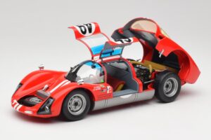 Porsche 906K #49 R. Vogele / J. Siffert 12 Hours of Sebring 1966 Minichamps 1:18 100666149 Diecast - image 2 of 8