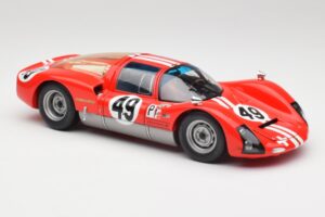 Porsche 906K #49 R. Vogele / J. Siffert 12 Hours of Sebring 1966 Minichamps 1:18 100666149 Diecast - image 6 of 8