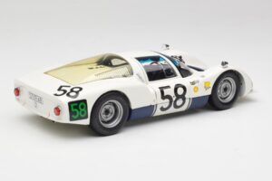 Porsche 906K #58 G. Klass / R. Stommelen 24 Hours of Le Mans 1966 Minichamps 1:18 100666158 Diecast - image 3 of 8