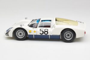 Porsche 906K #58 G. Klass / R. Stommelen 24 Hours of Le Mans 1966 Minichamps 1:18 100666158 Diecast - image 4 of 8