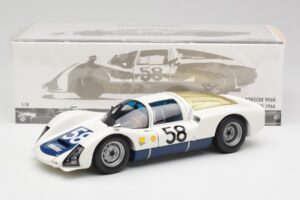 Porsche 906K #58 G. Klass / R. Stommelen 24 Hours of Le Mans 1966 Minichamps 1:18 100666158 Diecast - image 8 of 8