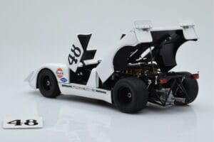 Porsche 908/02 #48 S. McQueen / P. Revson 12 Hours of Sebring 2nd Place Post Race Version 1970 AUTOart 1:18 87072 Diecast - image 5 of 8